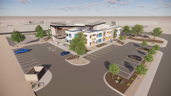 Amador Crossing Aerial Rendering